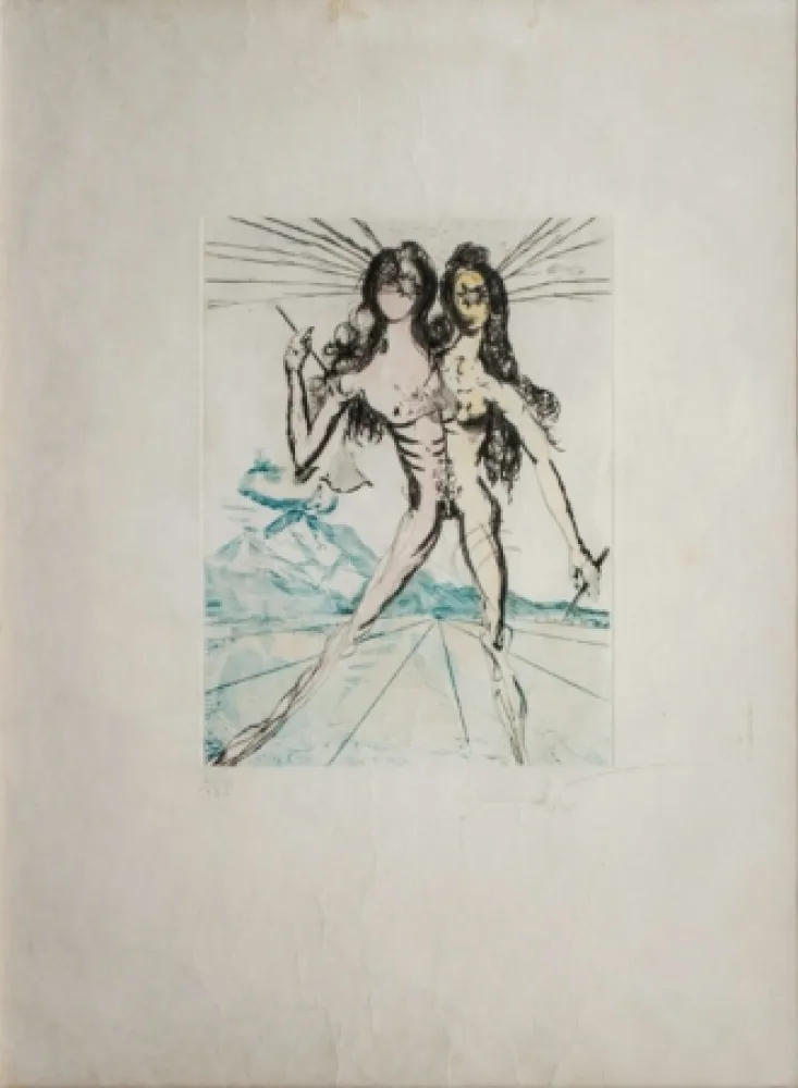 彫版 Dali - Bicefalo, da 