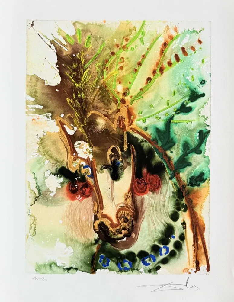 リトグラフ Dali - Bucéphale