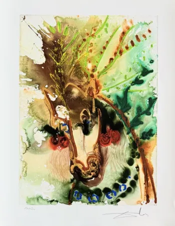 リトグラフ Dali - Bucéphale