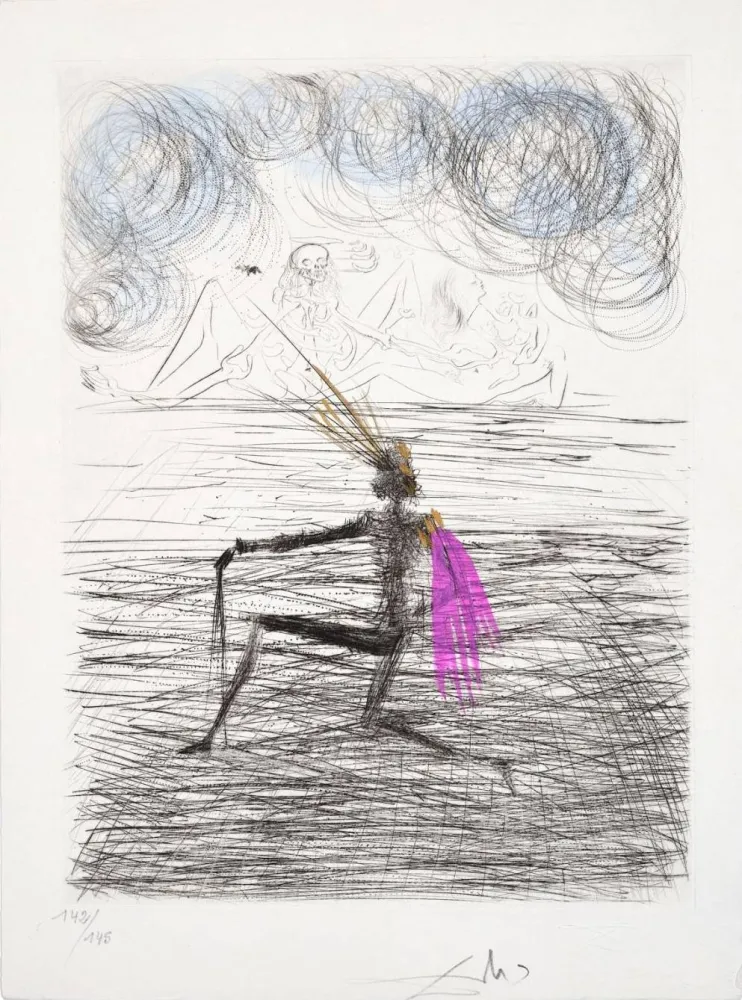 ポイントーセッシュ Dali - Chevalier à genou (Kneeling Knight)