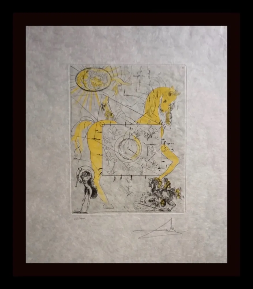 彫版 Dali - Chevalier Royal de L'Apocalypse