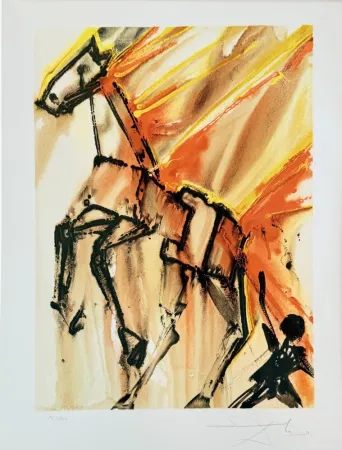 リトグラフ Dali - Clavilegnio