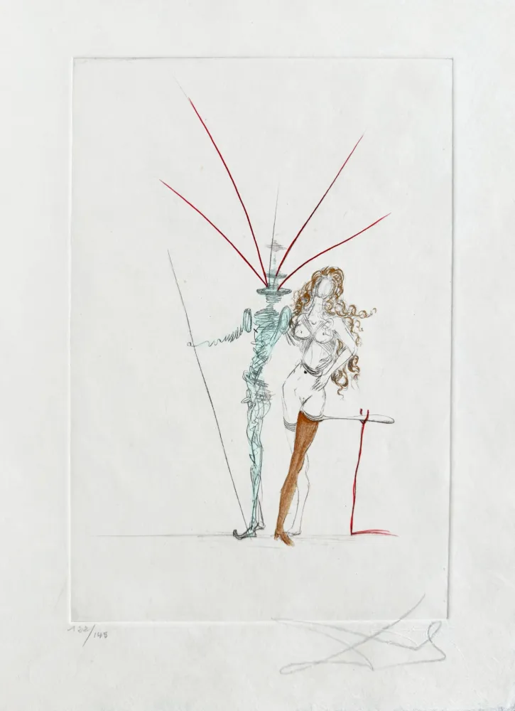 彫版 Dali - Couple Frontispiece
