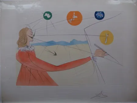 エッチング Dali - Dalinean Prophecy of Dali