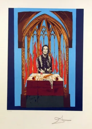 リトグラフ Dali - Dali's Inferno