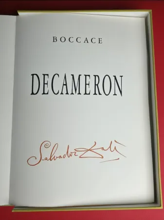 挿絵入り本 Dali - Decameron 1972 - E.A copy from Rigal archive