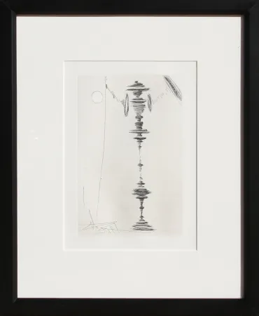 彫版 Dali - Deux Fatraises (Spinning Man)