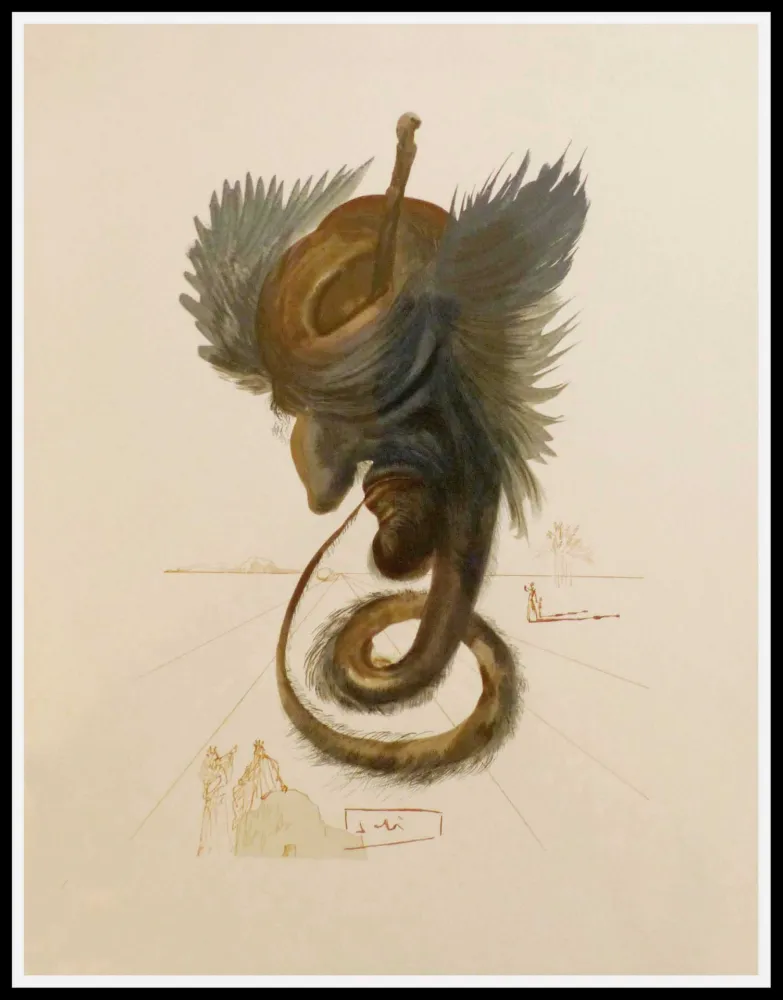 木版 Dali - DEVINS & SORCIERS