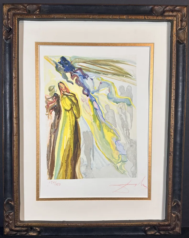 木版 Dali - Divine Comedy Heaven Canto 11