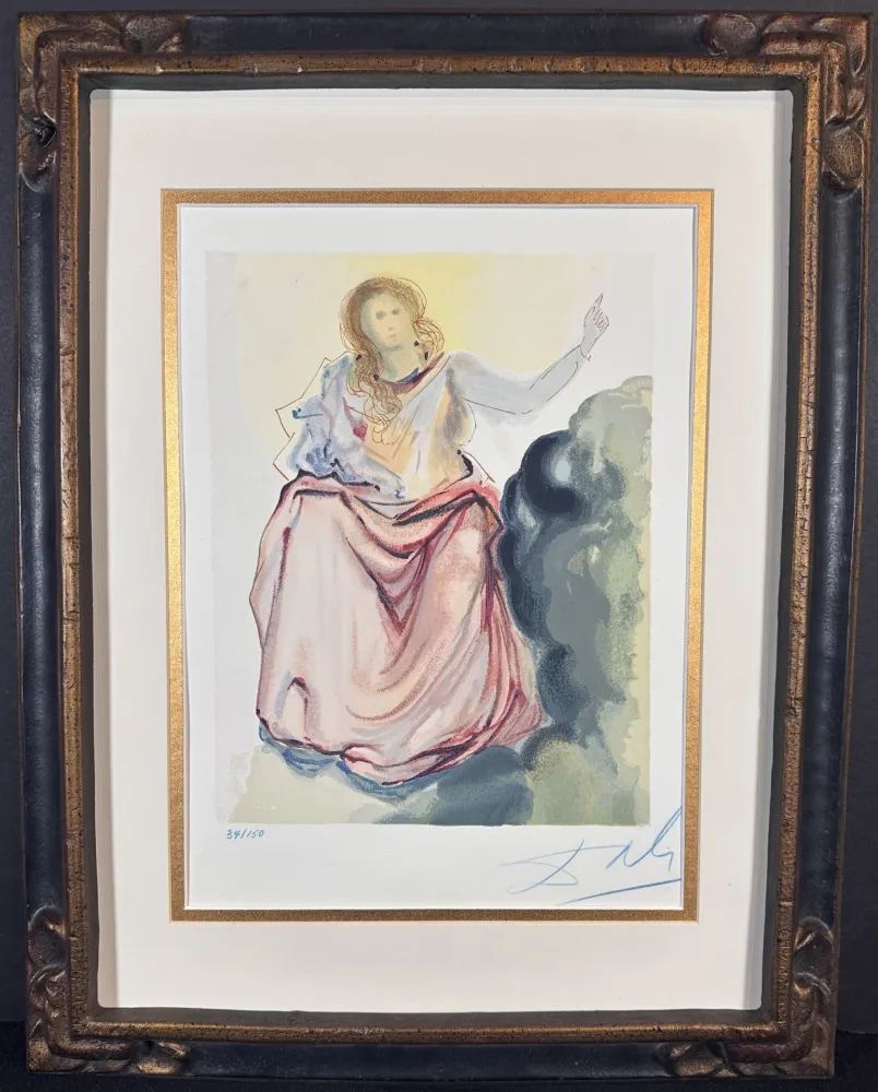 木版 Dali - Divine Comedy Heaven Canto 4