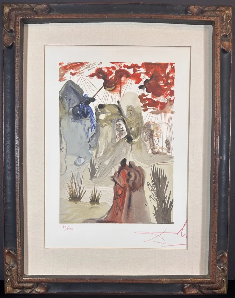 木版 Dali - Divine Comedy Purgatory Canto 28