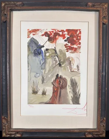 木版 Dali - Divine Comedy Purgatory Canto 28