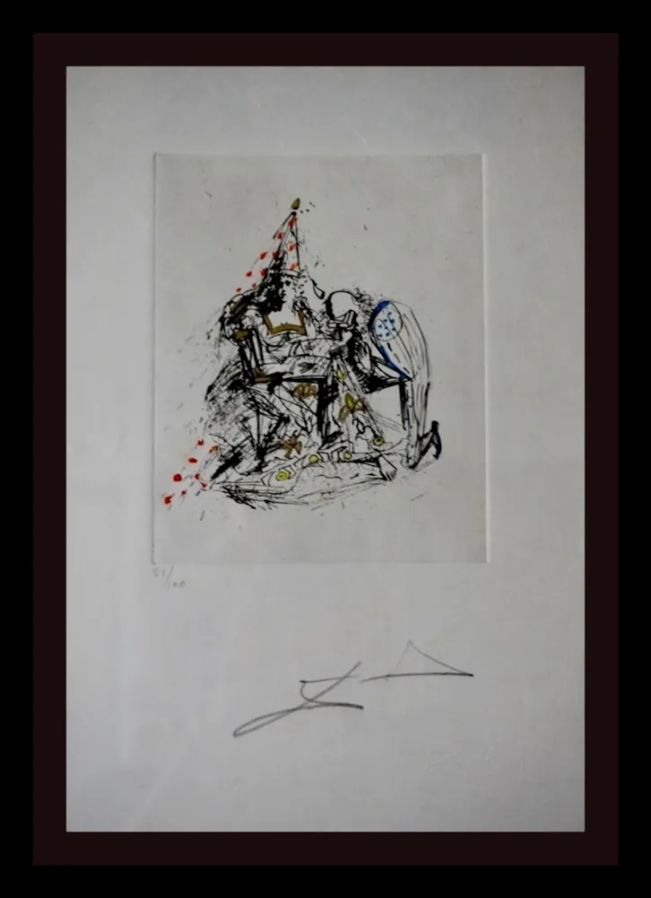 彫版 Dali - Fantômes Le Soupirant