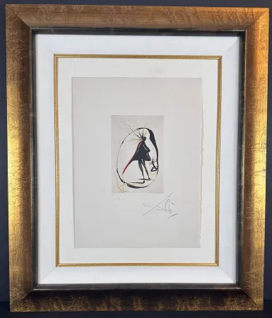 彫版 Dali - Faust Vignettes Mephisto (Le Cercel Magique)