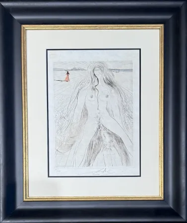 彫版 Dali - Femme à cheval