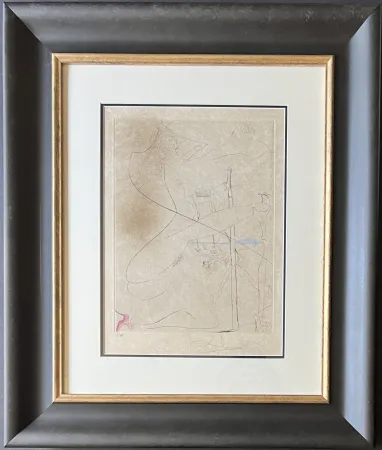 多数の Dali - Femme à le béquille ( Woman with Crutch ) 