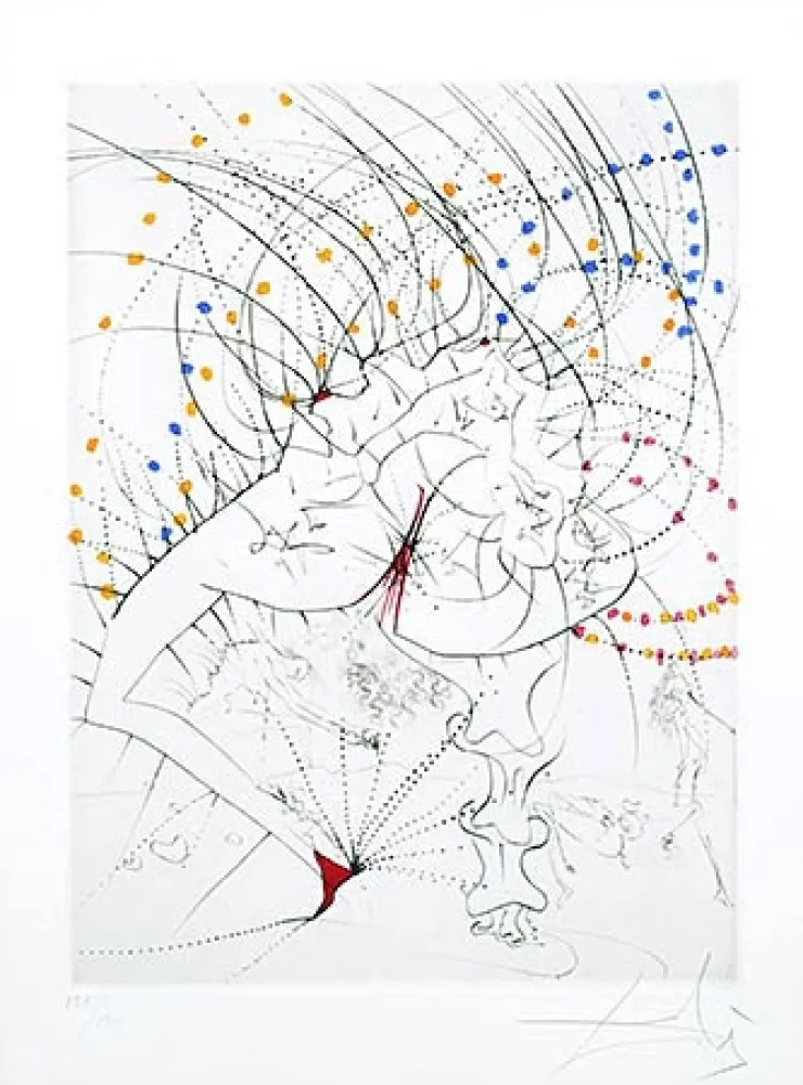 彫版 Dali - Femme-feuille (Leaf-woman)