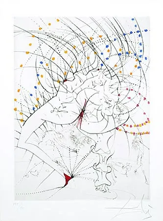 彫版 Dali - Femme-feuille (Leaf-woman)