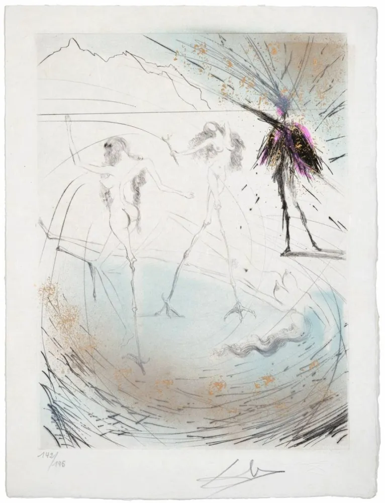 ポイントーセッシュ Dali - Femmes poules (Hen Women)