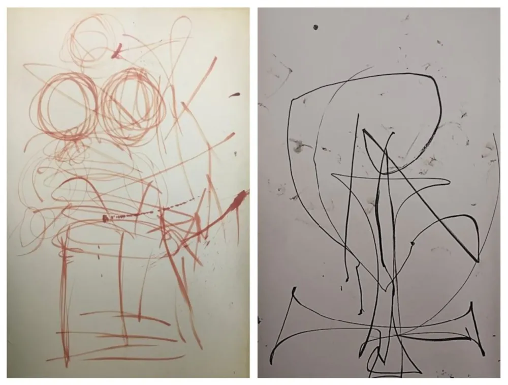 多数の Dali - Figure Study Of An Angel; St. John