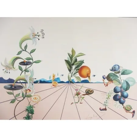 リトグラフ Dali - Flordali I