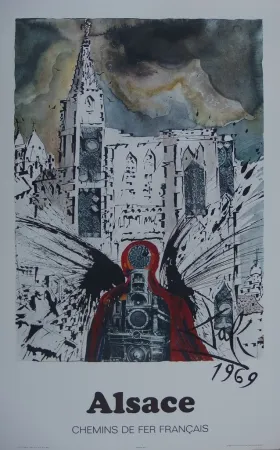 彫版 Dali - France : Alsace (SNCF)