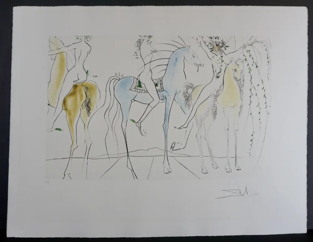 彫版 Dali - Hamadryades Mimetiques Arborescentes 