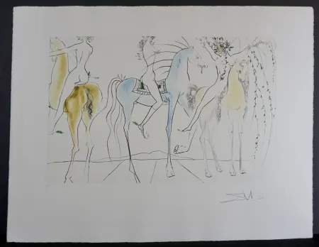 彫版 Dali - Hamadryades Mimetiques Arborescentes 