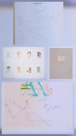 アクチアント Dali - Huit péchés capitaux - with two original drawings