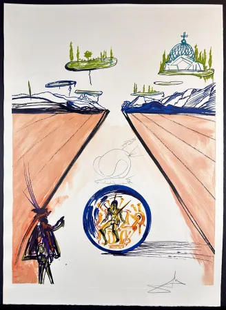 彫版 Dali - Imaginations & Objects of The Future Intra-Uterine Paradisiac Locomotion