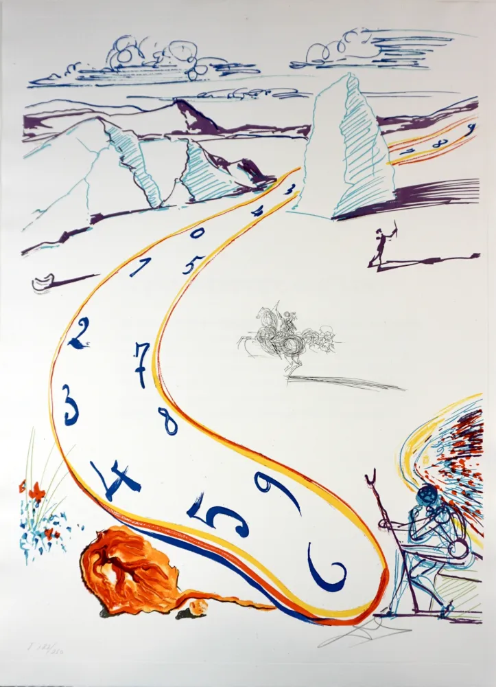 彫版 Dali - Imaginations & Objects of The Future Melting Space Time