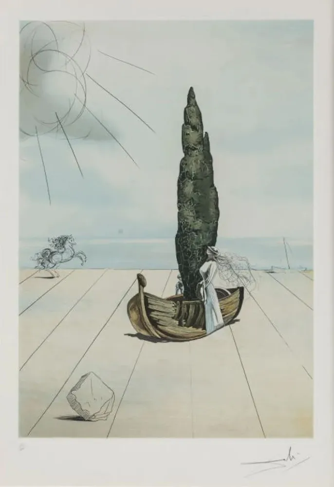 アクチアント Dali - L' apparition de ma cousine carolinetta sur la plage de rosas