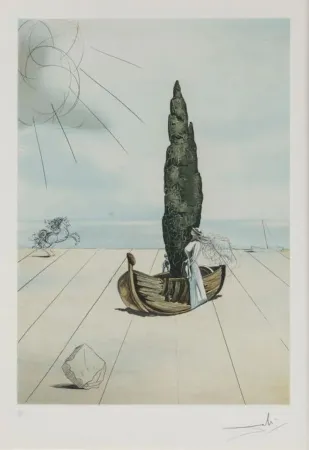 アクチアント Dali - L' apparition de ma cousine carolinetta sur la plage de rosas