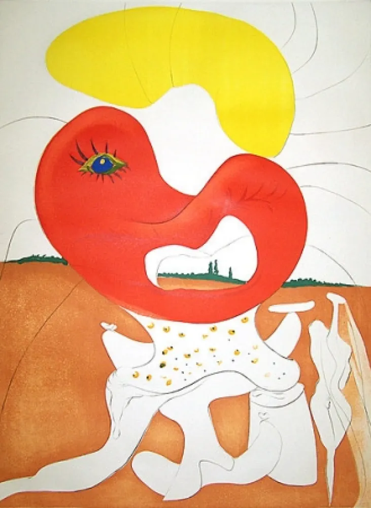 彫版 Dali - La conquête du cosmos The blood of the Ying and Yang