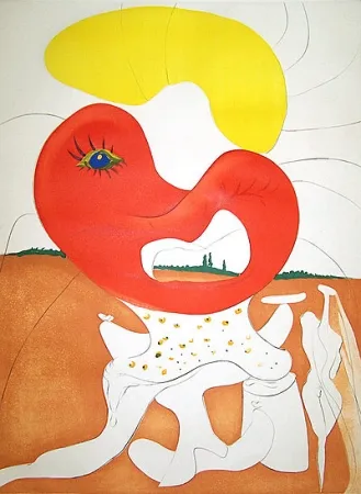 彫版 Dali - La conquête du cosmos The blood of the Ying and Yang