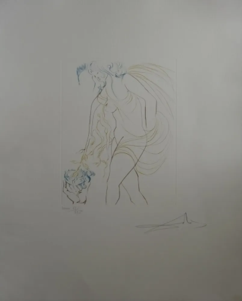 エッチング Dali - La Coupe Offerte