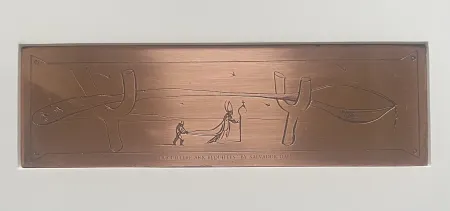 彫版 Dali - La Cuillere aux Bequilles