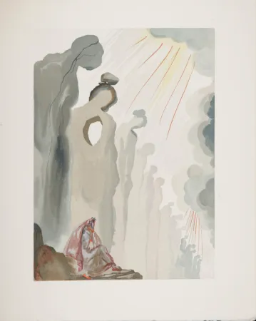 木版 Dali - La Deuxième Corniche, 1963