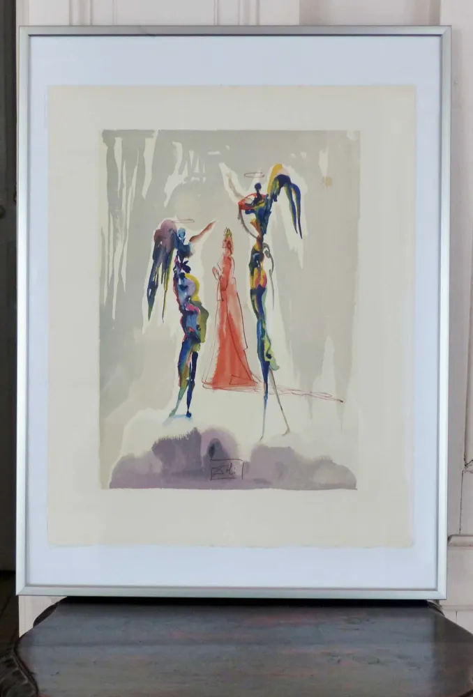 木版 Dali - LA DIVINE COMEDIE - Gloria