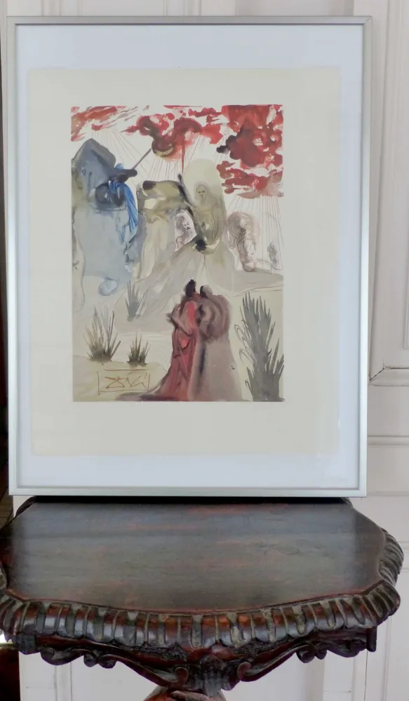 木版 Dali - LA DIVINE COMEDIE - La divine forêt