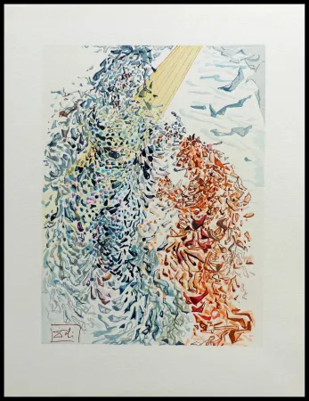 木版 Dali - LA DIVINE COMEDIE - Opposition