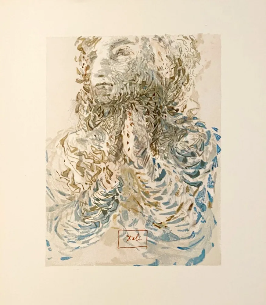 木版 Dali - La Divine Comédie - Paradis 17 - La prescience divine