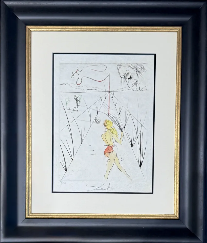 彫版 Dali - La femme au fouet