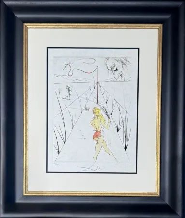 彫版 Dali - La femme au fouet