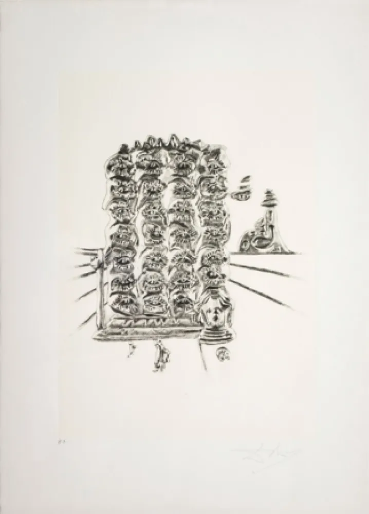 リトグラフ Dali - La Genesi