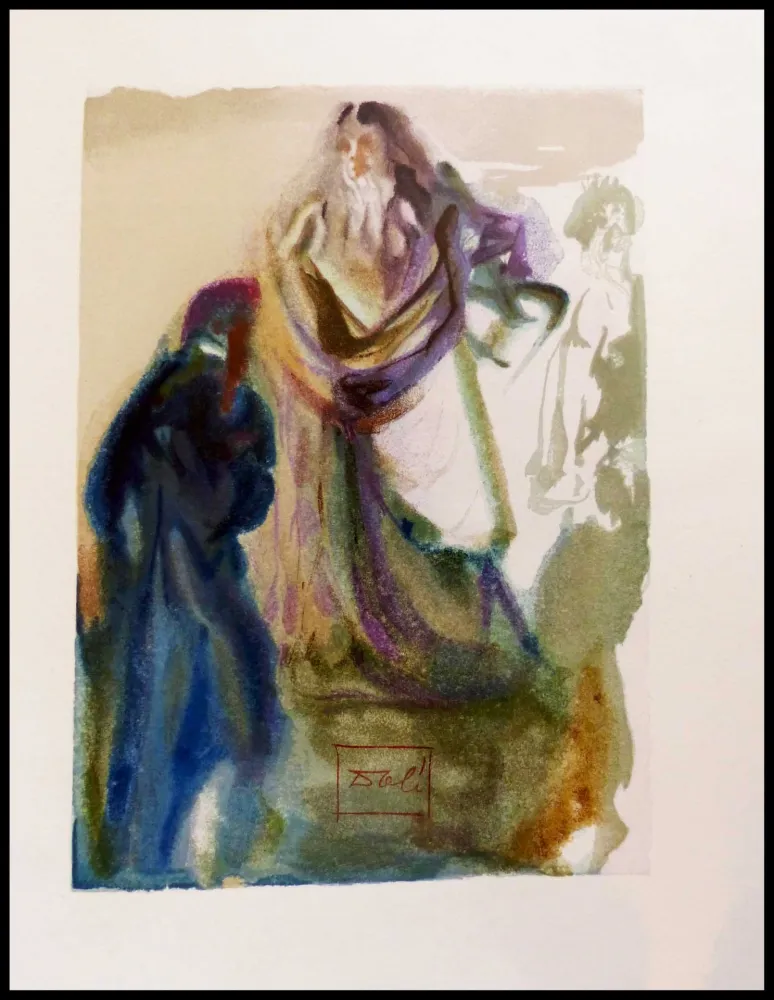 木版 Dali - LA MARCHE VERS DIEU