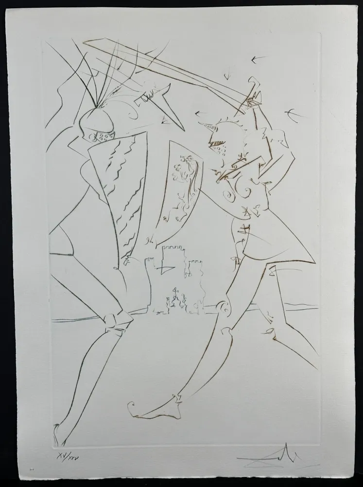 彫版 Dali - La Quete du Graal The Pass of Gadalore