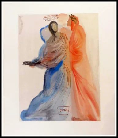 木版 Dali - La splendeur de Béatrice