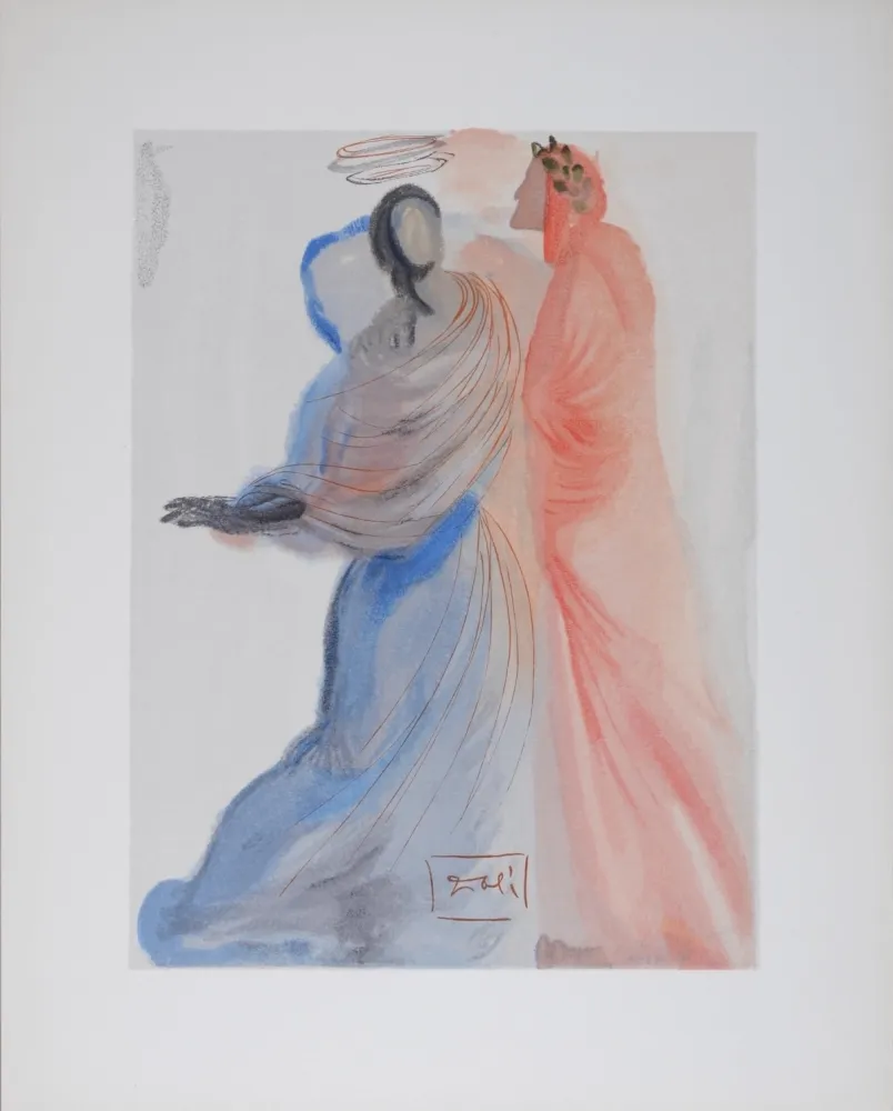 リトグラフ Dali - La Splendeur de Béatrice