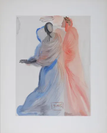 リトグラフ Dali - La Splendeur de Béatrice